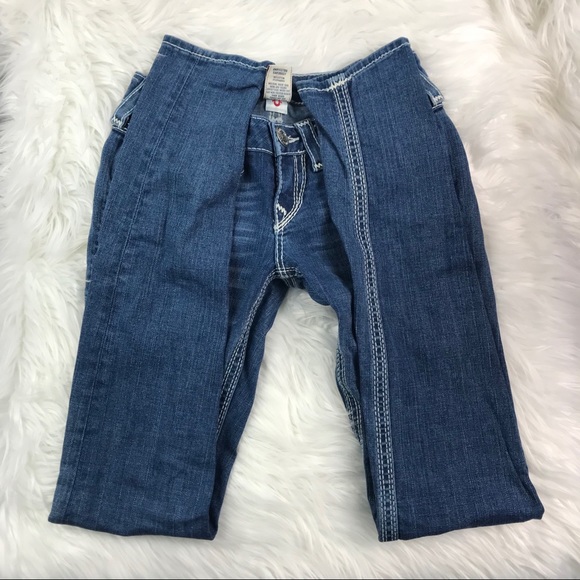 True Religion Julie Big QT Blue Jeans - Picture 3 of 5